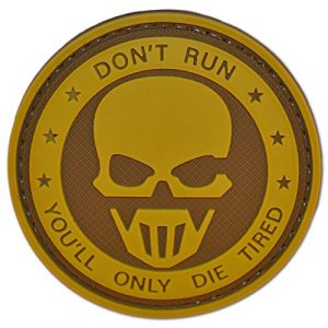 5ive Star Gear Airsoft Morale Patch 1 5ive Star Gear Don't Run Morale Patch