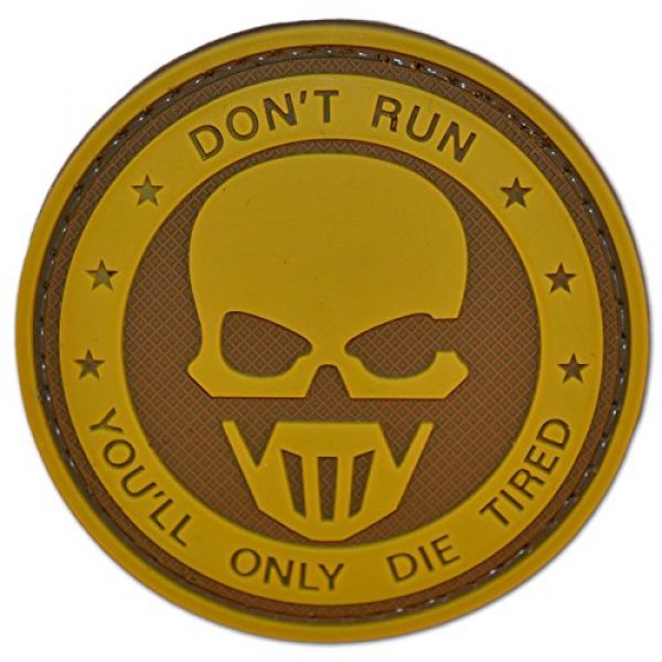 5ive Star Gear Airsoft Morale Patch 1 5ive Star Gear Don't Run Morale Patch