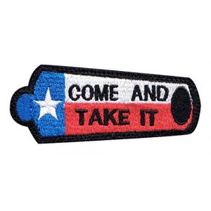 Tactical Patch Works Airsoft Morale Patch 1 Texas Come And Take It Canon Flag Patch