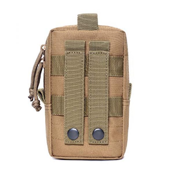 Azarxis Tactical Pouch 3 Azarxis Tactical EDC Pouch, Molle Utility Pouches Gadget Organizer Phone Holder Waist Pack IFAK Bag Smartphone Pouch Tool Holster Pocket