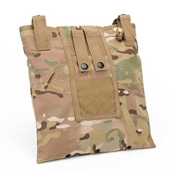 ATAIRSOFT Tactical Pouch 7 ATAIRSOFT Molle System Tactical Foldable Dump Magazine Pouch Hunting Recovery Bag Drop Pouches