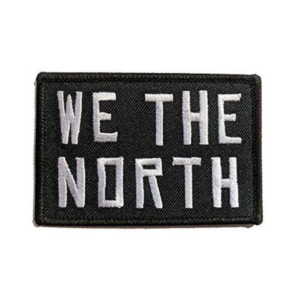 SwagAddicts Airsoft Morale Patch 1 WE THE NORTH Embroidered Canada Morale Patch - Raptors Tribute
