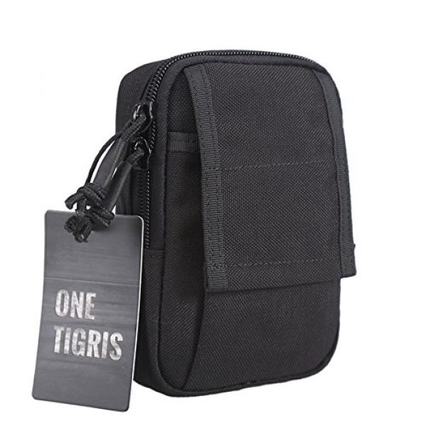 OneTigris Tactical Pouch 1 OneTigris Tactical Molle EDC Pouch Utility Gadget Belt Waist Bag for 5.5" iPhone 6 Plus iPhone 7 Plus Smartphone