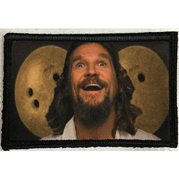 RedheadedTshirts Airsoft Morale Patch 1 The Big Lebowski "Gutterballs" Morale Patch. Perfect for your Tactical Military Army Gear, Backpack, Operator Baseball Cap, Plate Carrier or Vest. 2x3" Hook and Loop Patch. Made in the USA