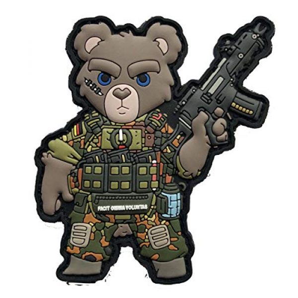 TacOpsGear Airsoft Morale Patch 1 PATCHLAB Army Police Patriot Soldier Veteran Teddy Patch