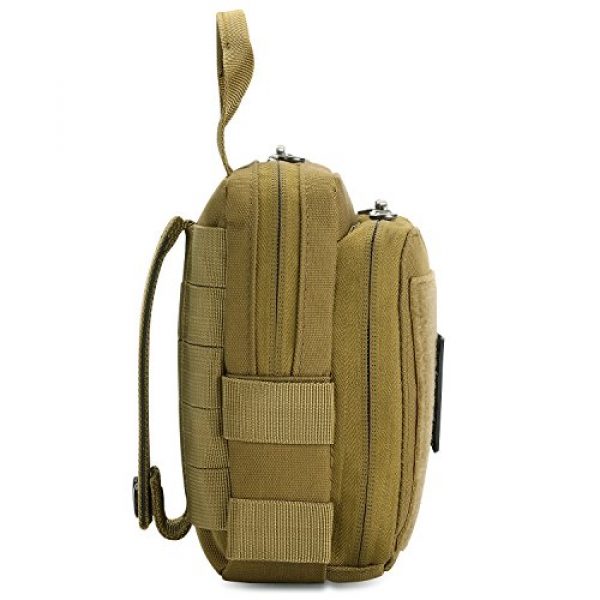 Barbarians Tactical Pouch 6 Barbarians Tactical Admin Pouch, MOLLE Military Tool Map Bag Organizer