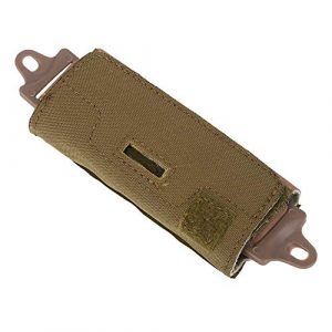 SOONHUA Tactical Pouch 1 SOONHUA Helmet Accessory Bag Counterweight Bag Rail Counter Weight Pouch with Helmet Accessories for Outdoor Sport OPS/Fast/BJ/PJ/MH