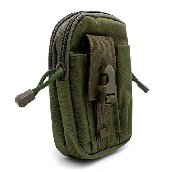 CB Tactical Pouch 4 CB Tactical MOLLE Pouch EDC Utility Waist Belt Gadget Gear Bag Tool Organizer with Cell Phone Holster Holder