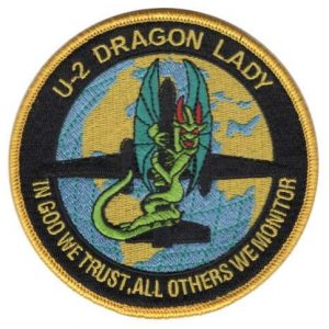 Tactical Embroidery Patch Airsoft Morale Patch 1 Air Force Lockheed U-2 Dragon Lady CIA Vietnam Iraq Afghanistan Russia Tactical Embroidery Patch Hook & Loop Morale Patch Military Patch for Clothing Accessory Backpack Armband