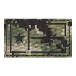 Tactical Freaky Airsoft Morale Patch 1 IR Texas Lone Star Flag NWU Type III 2x3.5 AOR2 IFF Plate Carrier Tactical Morale Hook-and-Loop Patch