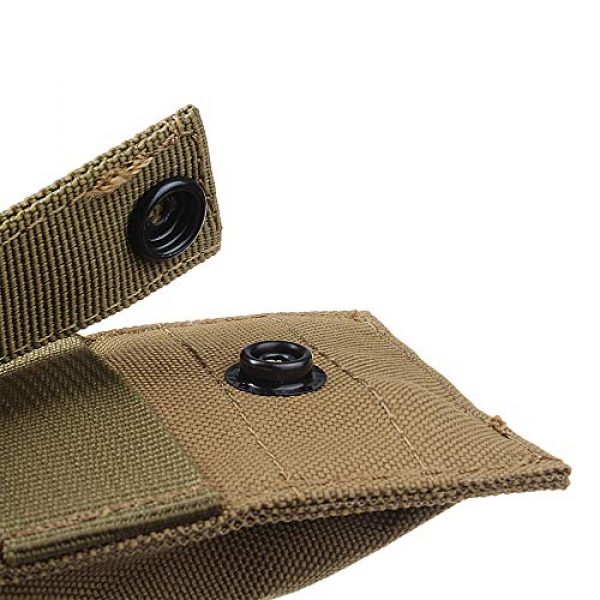 IronSeals Tactical Pouch 7 IronSeals Tacticl Molle Nylon Mini Flashlight Pouch Belt Holster
