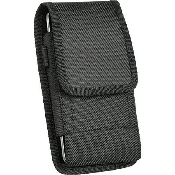 EpicDealz Tactical Pouch 1 GALAXY S5 , GALAXY S6 , S6 EDGE , S7 , S8 , S9 , Pouch Holster Case Rugged vertical nylon belt loop clip Fits SAMSUNG GALAXY S5 / S6 / S6 EDGE / S7 / S8 /S9 with Lifeproof Waterproof cover case