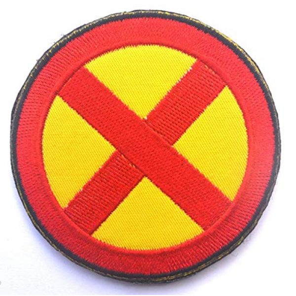 Embroidered Patch Airsoft Morale Patch 1 2" Marvel Comics X-Men Wolverine Movie 3D Tactical Patch Military Embroidered Morale Tags Badge Embroidered Patch DIY Applique Shoulder Patch Embroidery Gift Patch