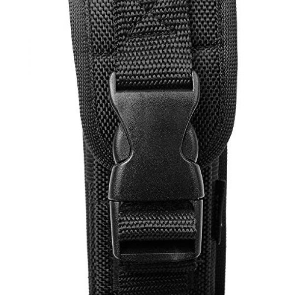 Pvnoocy Tactical Pouch 4 Nylon Outdoor Hunting Tactical Flashlight Pouch Combat Molle Electronic Torch Waist Bag Small Size Portable Flashlight Holster