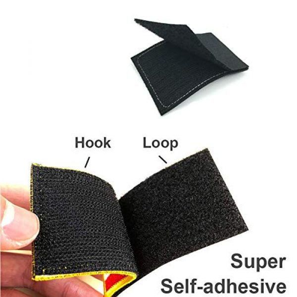 SOUTHYU Airsoft Morale Patch 6 SOUTHYU 2 Pieces Embroidered No Step On Snek Tactical Morale Patches Military Emblem Badge Fastener Hook and Loop Patch
