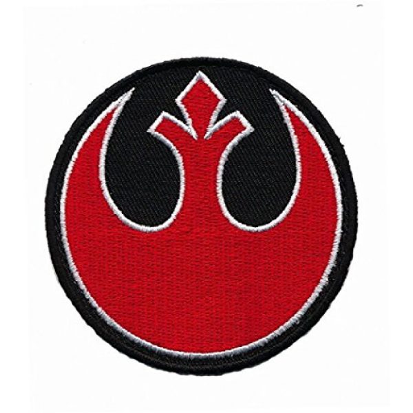 Miltacusa Airsoft Morale Patch 1 Miltacusa Squadron Rebel Alliance Jedi Order Patch (RED/BLK -Velcro Brand Fastener)