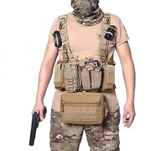 DODO DEER Tactical Pouch 1 Tactical Drop Dump Pouch Molle Tool Pouch with Hook & Loop Carrying Kit Bag for Vest Chest Rig