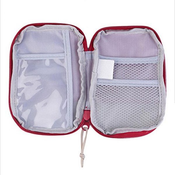 bjlongyi Tactical Pouch 3 bjlongyi Portable First Aid Bag,Outdoor Camping Home Survival First Aid Kit Bag Case Pill Pouch