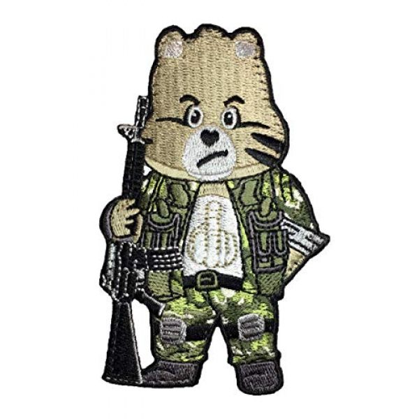 F-Bomb Morale Gear Airsoft Morale Patch 1 Zero Care Bear - Embroidered Morale Patch