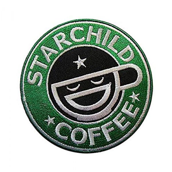 Embroidery Patch Airsoft Morale Patch 2 Ghost in The Shell Stand Alone Complex Laughing Man Military Hook Loop Tactics Morale Embroidered Patch