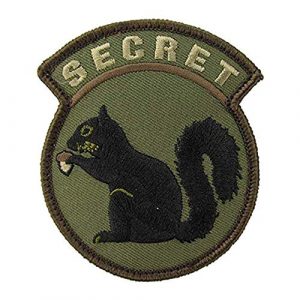 Morton Home Airsoft Morale Patch 1 Morton Home Secret Squirrel Morale Patch (CX-Green)