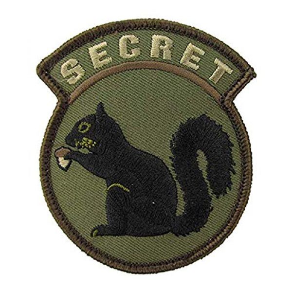 Morton Home Airsoft Morale Patch 1 Morton Home Secret Squirrel Morale Patch (CX-Green)