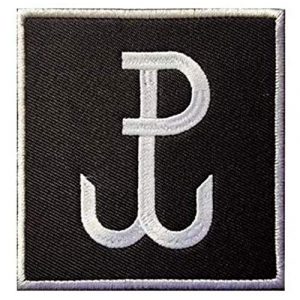 Tactical Embroidery Patch Airsoft Morale Patch 1 Poland Kotwica JWK Special Force Group GROM TF-49 Tactical Embroidery Patch Hook & Loop Morale Patch Military Patch for Clothing Accessory Backpack Armband