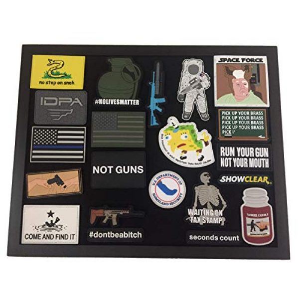 STICKTHISON Airsoft Morale Patch 2 #deleteFacebook Morale Patch Tactical Rubber/PVC Hook and Loop Style - Ships Free from USA - Veteran Owned