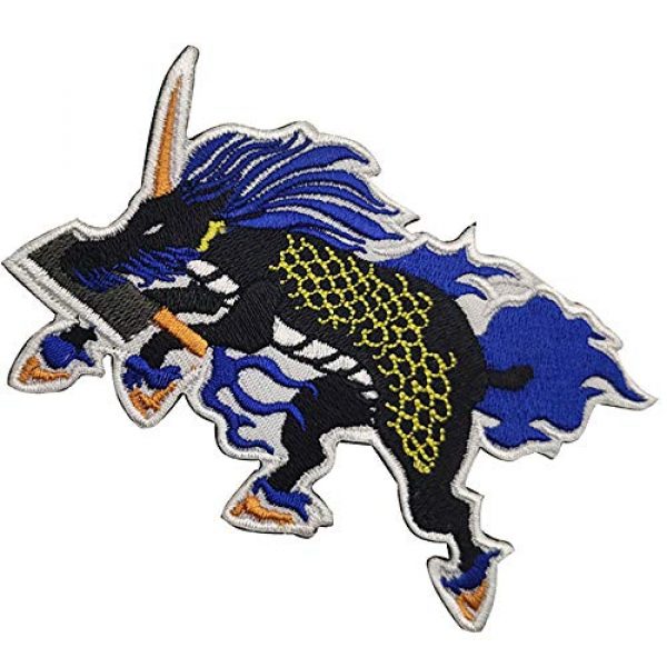 APBVIHL Airsoft Morale Patch 7 Dragon Cooking Master Chef Boy Embroidered Patches, Custom Personalized Emblem Tactical Military Morale Funny Embroidery Badges with Fastener Hook and Loop Backing