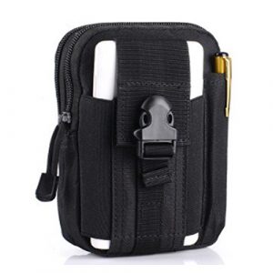 FiveloveTwo Tactical Pouch 1 FiveloveTwo Small Multi-Purpose Poly Tool Holder EDC Pouch Waist Bag Military Nylon Utility Tactical Molle Pack Camping Hiking Pouch
