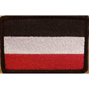 Fast Service Designs Airsoft Morale Patch 1 German Empire 1871 Flag Patch with Hook & Loop Tactical Morale Germany Biker Emblem