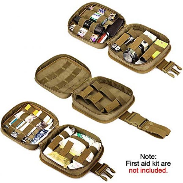 ACOMOO Tactical Pouch 5 ACOMOO Multifunctional Drop Leg Waist Bag - Tactical Thigh Brown Size No Size