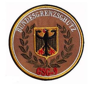 Embroidery Patch Airsoft Morale Patch 1 Germany Eagle German Bundesgrenzschutz GSG9 Military Hook Loop Tactics Morale Embroidered Patch