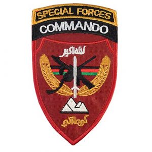 LEGEEON Airsoft Morale Patch 1 LEGEEON Afghanistan Special Forces Commando MARSOC ANASF ANA Afghan Army Hook&Loop Patch