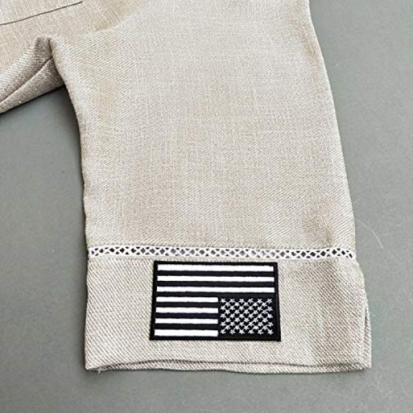 Heavens Tvcz Airsoft Morale Patch 6 Heavens Tvz US Flag Black Embroidered for Men Teens Women Charms Velcro Patch Morale American Embroidered Military Patch Tactical Tactical Patches Morale Uniform Emblem Hook Loop Star White Decorativ