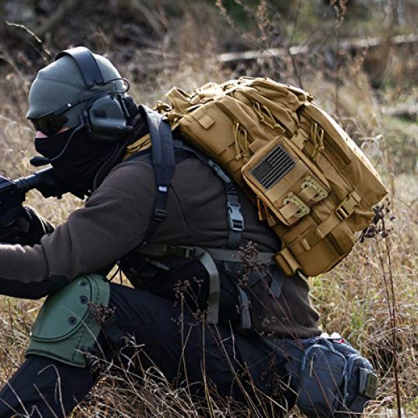 FRTKK Tactical Pouch 6 FRTKK 2 Pack Molle Pouches - Tactical Compact Water-Resistant EDC Pouch Bag Small Utility Pouch