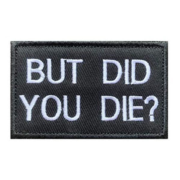 Antrix Airsoft Morale Patch 1 Antrix Funny But Did You Die Tactical Military Embroidered Uniform Emblem Applique Patch Hook and Loop Badge Patch for Backpacks Caps Hats Vests Bags