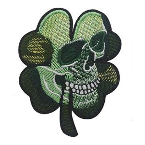 Tactical Embroidery Patch Airsoft Morale Patch 1 Flower Skull Embroidery Patch Military Tactical Morale Patch Badges Emblem Applique Hook Patches for Clothes Backpack Accessories