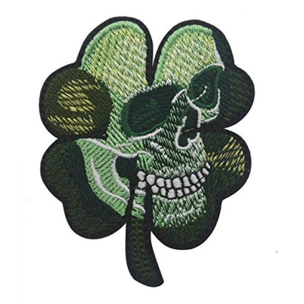 Tactical Embroidery Patch Airsoft Morale Patch 1 Flower Skull Embroidery Patch Military Tactical Morale Patch Badges Emblem Applique Hook Patches for Clothes Backpack Accessories