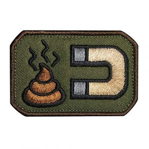 Morton Home Airsoft Morale Patch 1 Morton Home Sht Magnet Hook and Loop Patch (Forest)