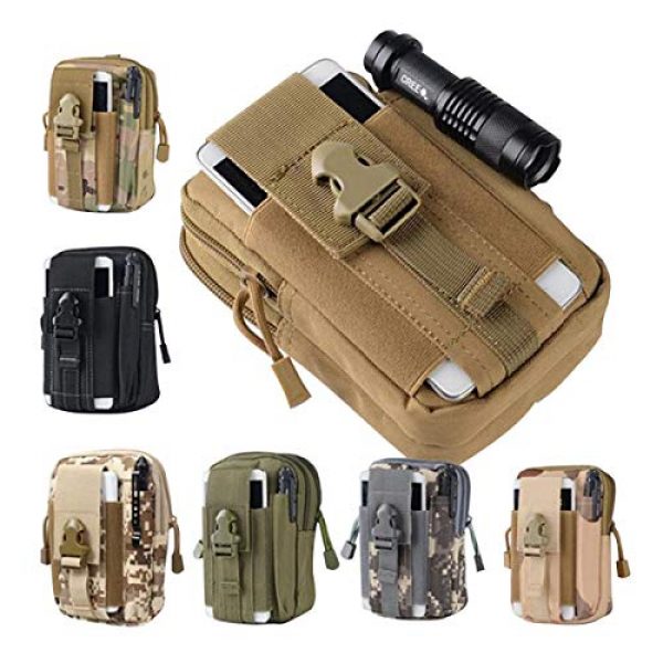 Cozylkx Tactical Pouch 7 Cozylkx Tactical Molle EDC Pouch Belt Waist Bags Military Fanny Pack Outdoor Pouches Phone Case Pocket