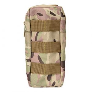 Pasamer Tactical Pouch 1 Pasamer Tacticals-Pouches,Nylon Waterproof Outdoor Camping Accessory Bags Hanging Waist Bag for Hiking Running Cycling Climbing Travel (CP)