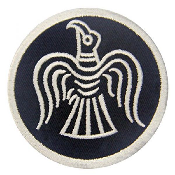 Rocking Planet Airsoft Morale Patch 3 Rare Norse Viking Raven Runes Odin God of War Patch Embroidered Morale Applique Iron On Sew On Emblem