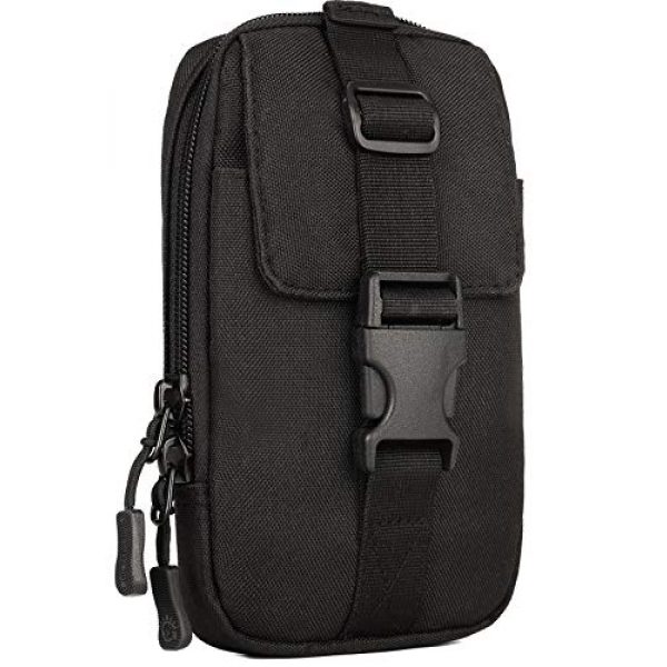 Protector Plus Tactical Pouch 1 Protector Plus Tactical MOLLE Phone Pouch Cellphone Holster Small Admin Waist Bag Utility Gadget Gear Medical Pack Tool Pocket EDC Belt Purse