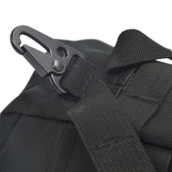 Gosear Tactical Pouch 7 Portable Water Bottle Bag Nylon Kettle Pack Outdoor Sport Tactical Gear Pouch with Utility Medic Small Mess Pouch for War Game Activities Travel Biking Hiking Camping Trekking Military