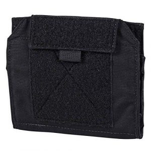 Chase Tactical Tactical Pouch 1 Chase Tactical Folding Admin MOLLE Pouch - Lightweight, Zipper Mesh Pocket - 2 Internal Pen Slots - Large Velcro Area - for Military, Law Enforcement, Medical, Combat Training - Unisex