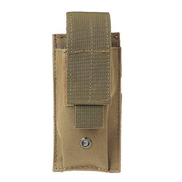 IronSeals Tactical Pouch 3 IronSeals Tacticl Molle Nylon Mini Flashlight Pouch Belt Holster
