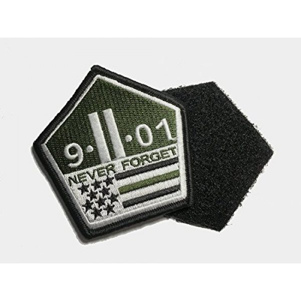 Pantel Tactical Airsoft Morale Patch 2 Multicam Us Made 9 11 Never Forget Patch Morale Military 911 Twin Towers