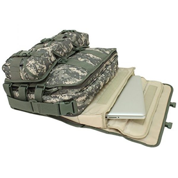 Mercury Tactical Gear Tactical Pouch 5 Mercury Tactical Gear Code Alpha Computer Messenger Bag with Molle Pouches, Camouflage, Army Digital Camoufalge, One Size