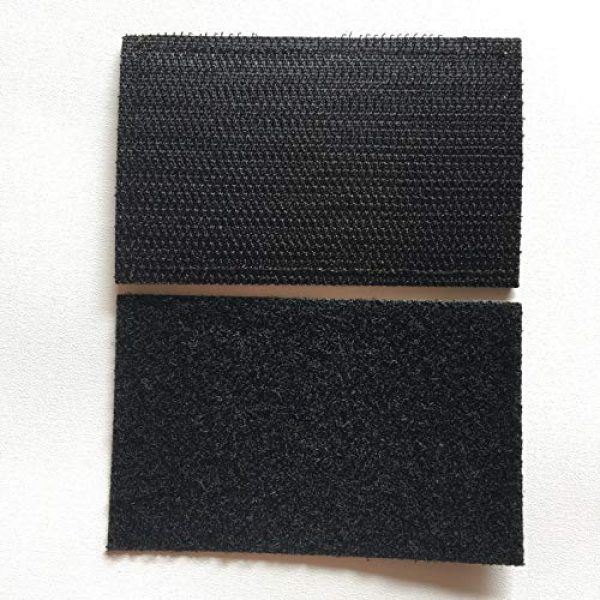 XUNQIAN Airsoft Morale Patch 5 XUNQIAN American Dog Tracker Paw Embroidered Applique Morale Hook & Loop Patch